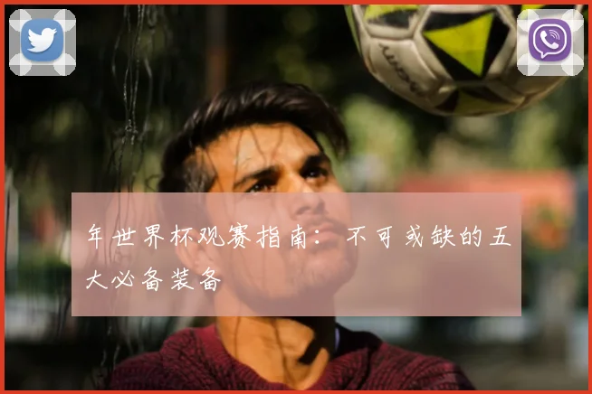 年世界杯观赛指南:不可或缺的五大必备装备